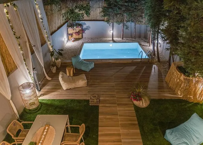 アパート G&m Luxury With Pool ハニア